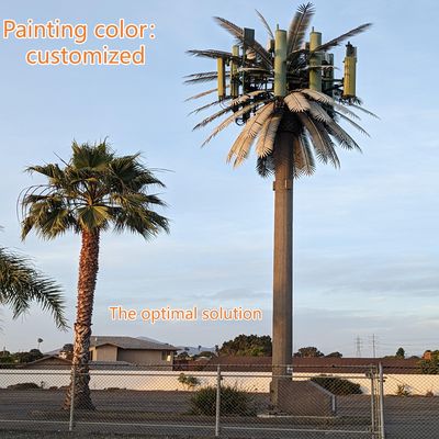 仮面の木 アンテナタワー 耐候鋼 20mWiFi信号 住宅 ステルス