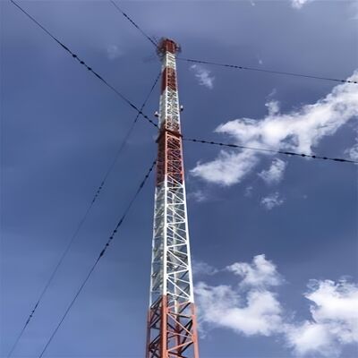 海上プラットフォームの沿岸通信のための10m-80m海上級防腐線塔