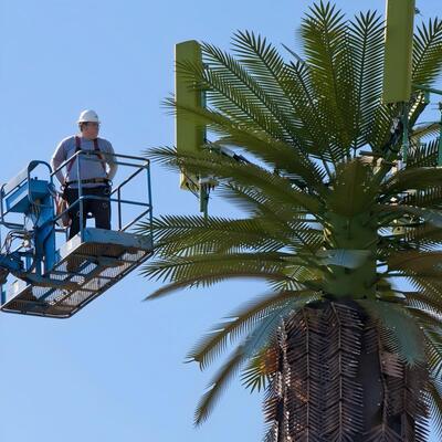 12 18 24M コミュニティバイオニックツリー迷彩亜鉛メッキ屋外 5G 4G マイクロ波通信マスト