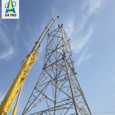 太陽光発電のアンテナ タワー自立電流を通された 20 30 40M 4G 5G オフグリッド電気通信マスト