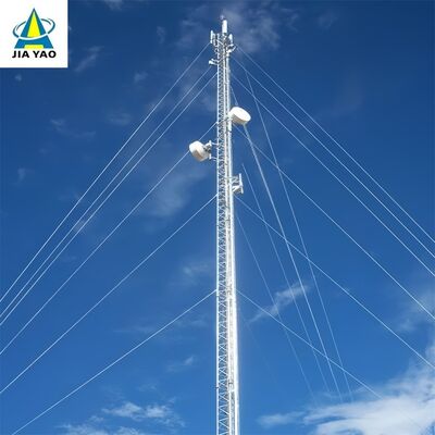 33 60M 地方のブロードバンド カバレッジのための強風適応性のある Guyed タワー費用対効果の高い