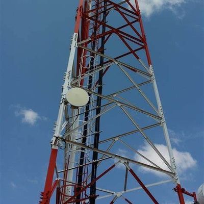 高解像度 三角式無線通信 3本足のチューブル式鉄塔 40M/S