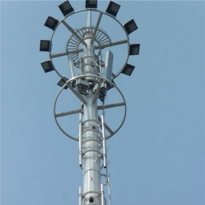 タワーモノポール 25 M 30 40M 50M ラジオアンテナ信号 鋼電池タワーモノポール