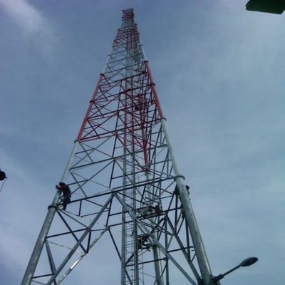 10 - 60M ガルバネス管材鉄塔 Wifi信号 Bts テレビ 3本足管材鉄塔