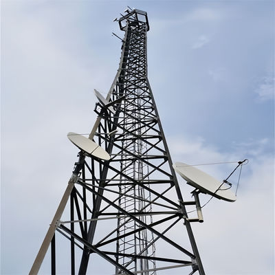 通信 3本足の鋼鉄トランスミッションタワー 20m 設計 3本足のタワー