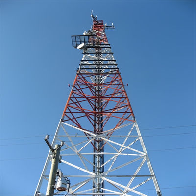 BTS太陽光発電通信塔&amp;アクセサリー 3脚の角形自立式無線塔