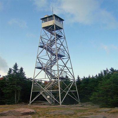 格子型角型鋼筋プラットフォーム 警備塔 山林展望 火災監視塔