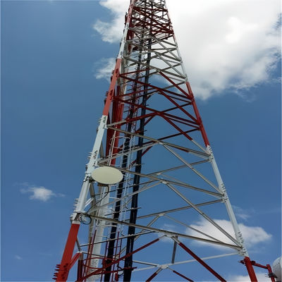 自立式GSM信号 マイクロ波アンテナ 無線ISPインターネット 3g 4g Wifi 通信 BTS 携帯電話 駅 マストタワー