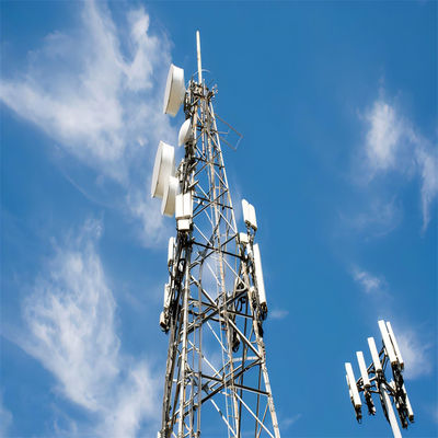 Gsm 60m アンテナ 通信 格子 4 脚 自立 鋼鉄 通信 塔