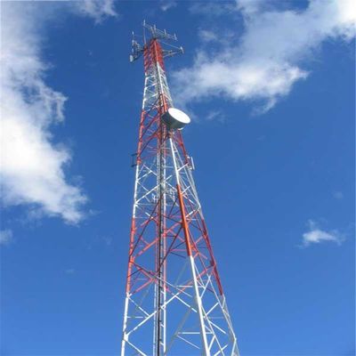 50m スチール 太陽光電源 テレビ 衛星 マイクロ波網塔 マスト 50km インターネット信号 ラジオ 通信塔