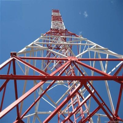 30m 45m 50m 60m テレビアンテナ マストタワー 3&amp;4 脚の角鋼屋外テレビタワー