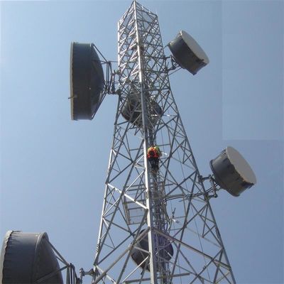 72m 4脚 鉄格子 角型モバイル通信塔 ASTM A36 A572 Gr50