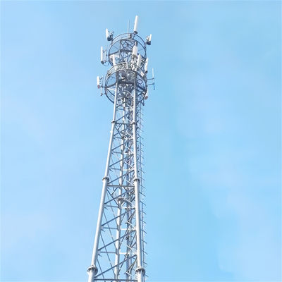 自立式ホットディープ デジタルテレビ受信機 セル ラジオ 電気通信 ワイファイ アンテナ 三角型鉄筋塔
