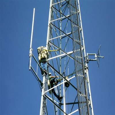 GSM基地局 Vhf Uhf ラジオ通信アンテナ 3脚管型鉄塔