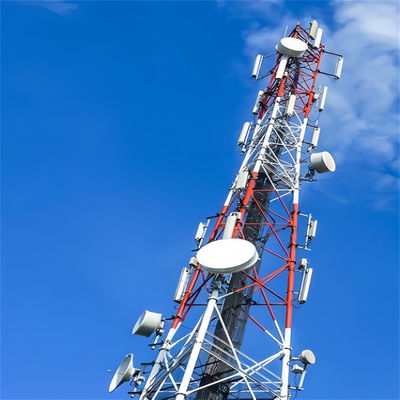 3本足 熱電管型アンテナ 塔 ワイファイ信号 BTS テレビ 携帯電話 ラジオ Gsm通信 鉄塔