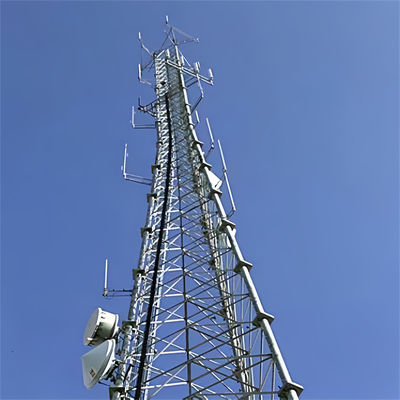 4G セルラーマスト 熱電管型鉄塔 10 25 35 40 M 3脚