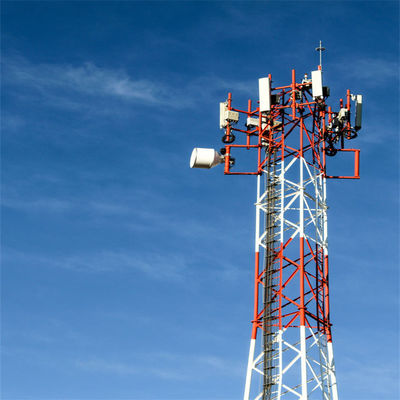 鉄格子5GWiFi通信チューブルアンテナ塔 3脚