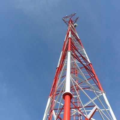鉄格子5GWiFi通信チューブルアンテナ塔 3脚