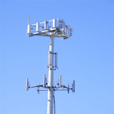 ネットワーク モバイルGSM モノポールの塔 鉄WiFiアンテナ 信号塔