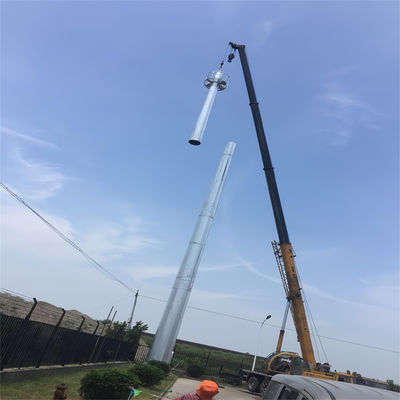 ISO 1461 50 Ft スチール 通信 携帯電話 インターネット アンテナ モノポールの塔