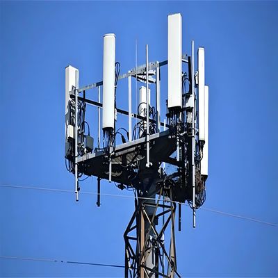 パーソナライズされたプロフェッショナルWiFi長距離作業プラットフォーム マイクロ波自立モノポールアンテナタワー