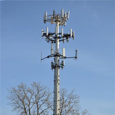 ホットディップガルバン化テレコムマストタワー モノポール 30m Q345B/A572素材