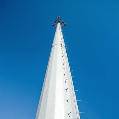 30m 通信 モノポールのアンテナ塔 ASTM A123 Q345B/A572