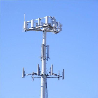 4g 5g ワイヤレスマイクロ波 モノポール 通信塔 フランゲル 5m 12m 36m 45m 55m メートル