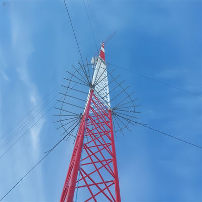 20M メートル ホットディップ 熱熱電 管状 鉄筋 ワイヤタワー 5G ラジオ アンテナ 通信 マスト
