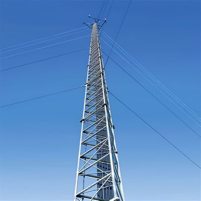 通信 ワイヤタワー 鉄 30M 格子 三角 三角マスト