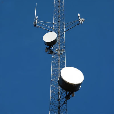 3脚ネットワーク ラジオ 5G アンテナ ワイヤタワー 角形 鋼鉄
