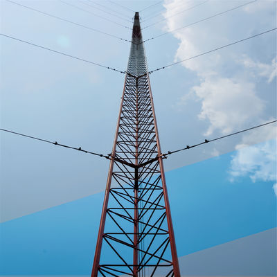 Gsm 20 25m 30M ワイヤタワー 三角マスト 鉄格子タワー