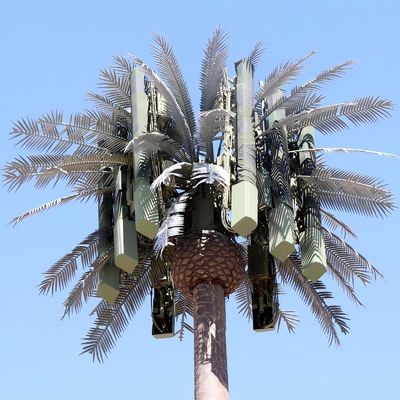 マイクロ波 携帯電話 テレコム モノポール 偽のパームツリー セルタワー カモフラージュ デート通信タワー