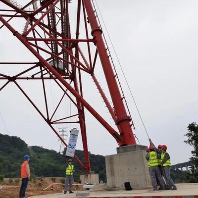 33KV~110KV 電源伝送塔 角 鉄塔 風速30~180km/h