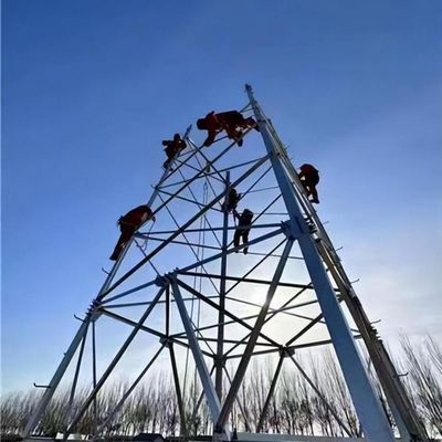 33KV~110KV 電源伝送塔 角 鉄塔 風速30~180km/h