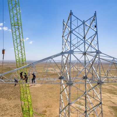角鉄 高電圧電鉄塔 風速30~180km/h 132kv トランスミッション塔
