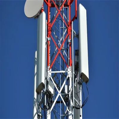 30m 通信用の自己支え網塔 角鋼製のGSM塔