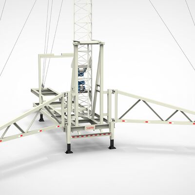 移動式トラック 望遠鏡式電熱鋼 15 20 25 30M 5G 4G Wifi通信塔