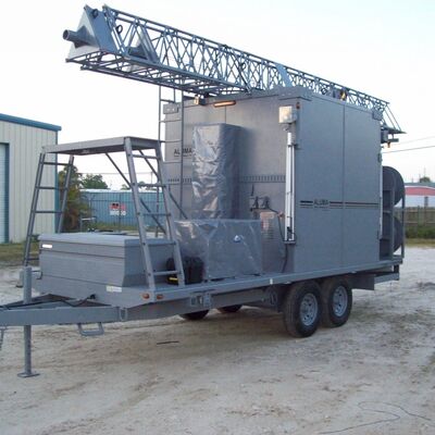 屋外用望遠鏡式電熱鋼 15 20 30M 5G 4G Wifi 緊急信号ブースター通信塔