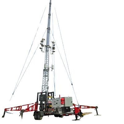 屋外用望遠鏡式電熱鋼 15 20 30M 5G 4G Wifi 緊急信号ブースター通信塔