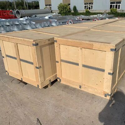 15m-60m 水理水文観測・遠隔データ伝送用 guyed wire タワー