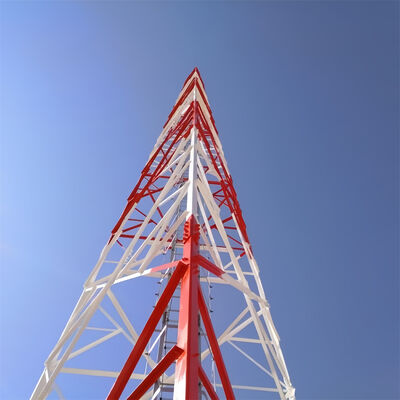 Wireless Galvanized Self Supporting 3 Leg Angular Steel GSM Communication Tower Supplier