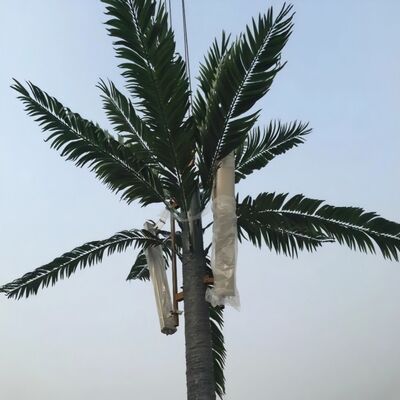 樹のような外見を持つバイオニックツリータワー 繊維ガラス枝と幹を特徴として,シームレスな景観の融合