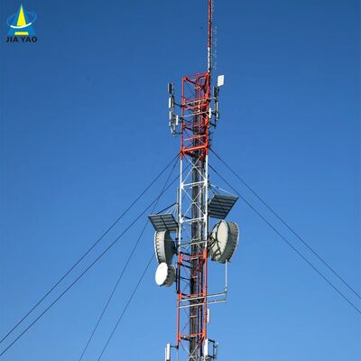 田舎の無線ネットワーク カバレッジのための軽量の Guyed ワイヤー タワーの迅速な設置