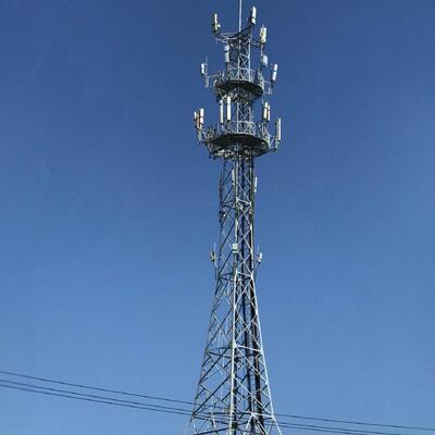 20 30 40 60 M メーター 4 本足のスマート グリッド再生可能エネルギー サイトのための統合通信タワー電力監視