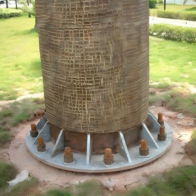 35M 環境に優しいバイオニック松の木迷彩通信タワー景勝地の信号到達範囲 30 年の寿命溶融亜鉛メッキ鋼構造