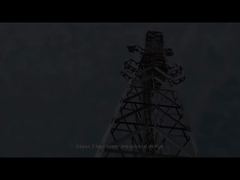 3 足 の 角型 鉄塔